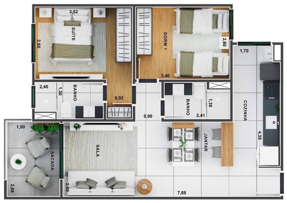 Apartamento para Venda em Taubaté - 5